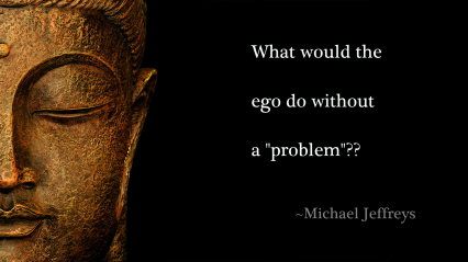 MJ ego quote half buddha face pic